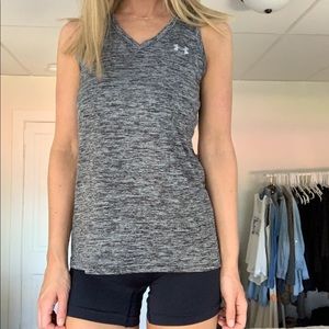 Under Armour Gray Tech Twist Tank Top